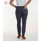 Simplicity Pattern 8516 Misses' Mimi G Skinny Jeans