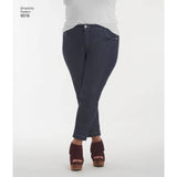 Simplicity Pattern 8516 Misses' Mimi G Skinny Jeans