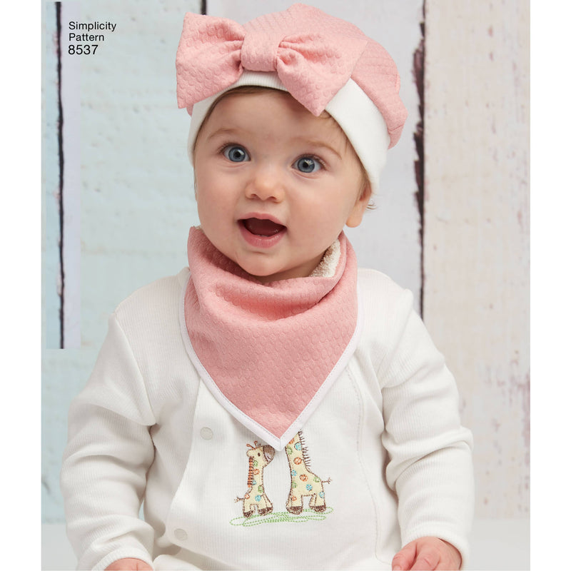 Simplicity Pattern 8537 Baby Accessories