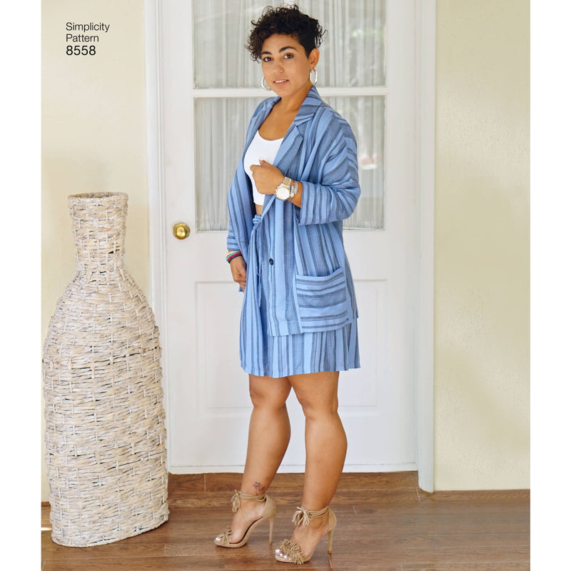 Simplicity Pattern 8558 Women’s' Separates by Mimi G Style