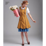 Simplicity Pattern 8571 Women’s' Vintage Aprons