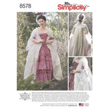 Simplicity Pattern 8578 Women’s' 18th Century Gown