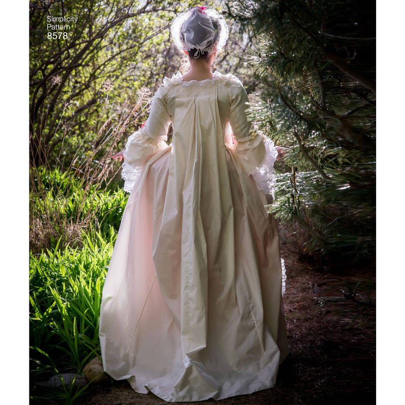 Simplicity Pattern 8578 Women’s' 18th Century Gown