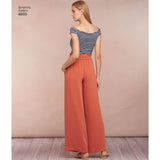 Pattern 8605 Women’s Pull on Skirt and Pants