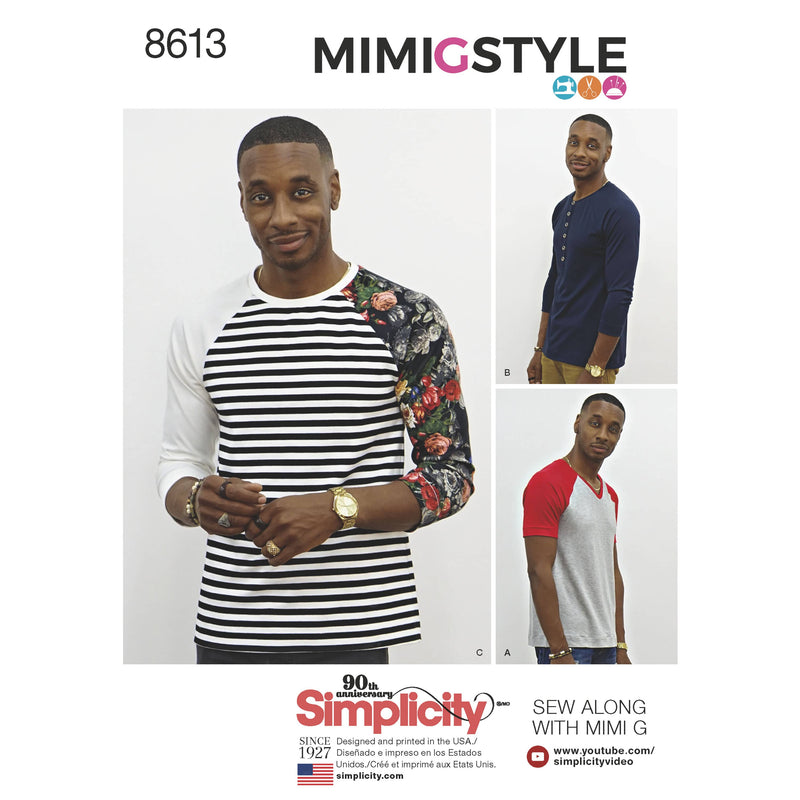 Pattern 8613 Men's Knit Top by Mimi G