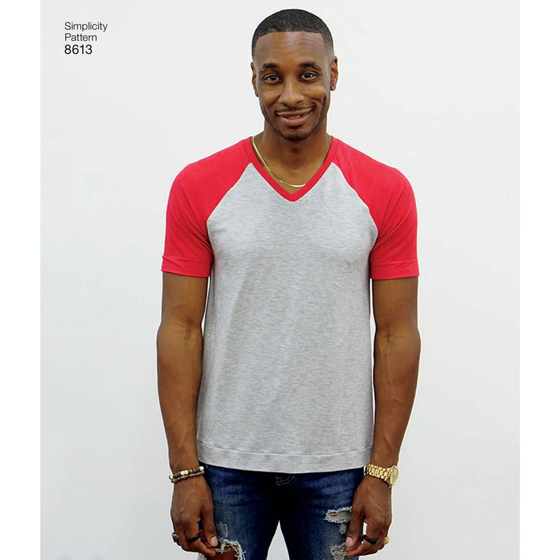 Pattern 8613 Men's Knit Top by Mimi G