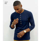 Pattern 8613 Men's Knit Top by Mimi G