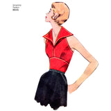 Simplicity Pattern 8645 Women’s Vintage Tops