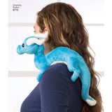 Pattern 8715 Stuffed Dragons