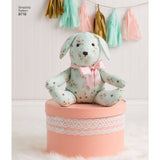 Pattern 8716 Stuffed Animals