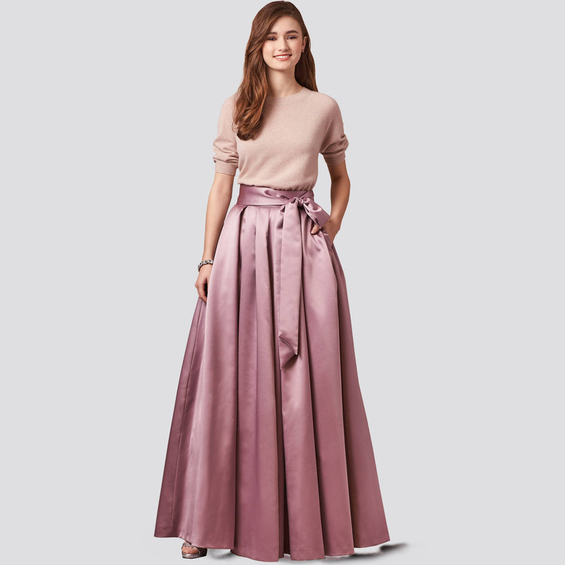 Simplicity Pattern 8743 Women's Pleated Skirts