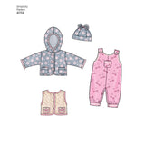 Pattern 8759 Babies Sportswear