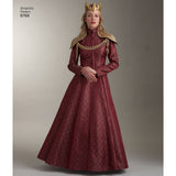 Simplicity Pattern 8768 Women's Fantasy Costumes