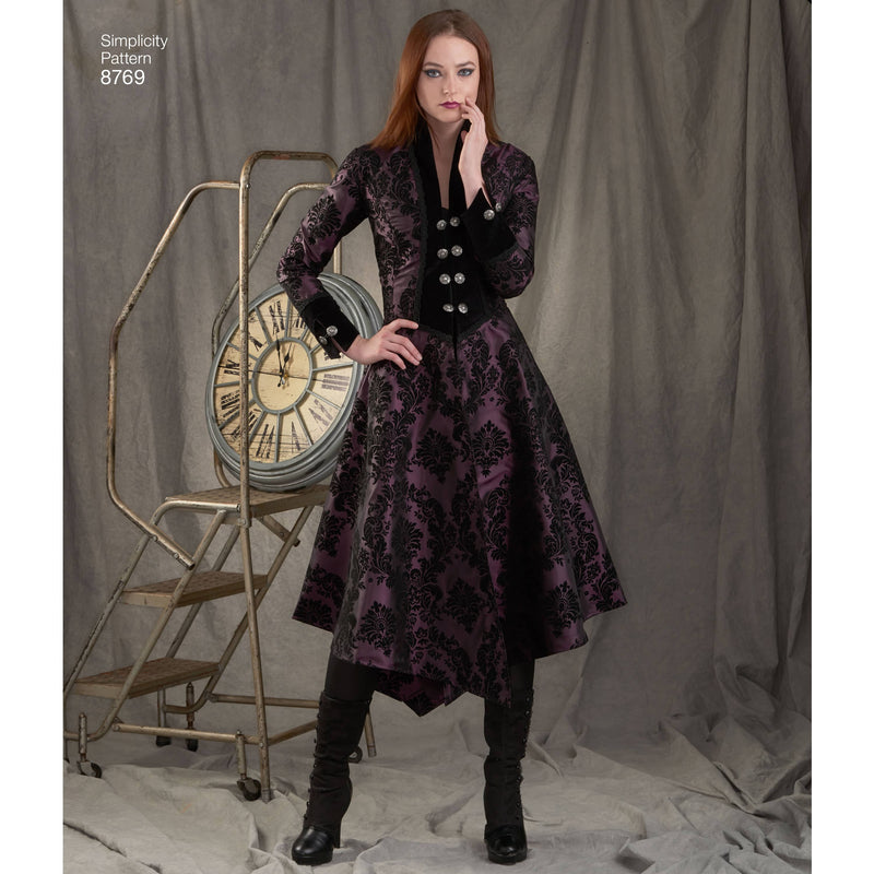 Simplicity Pattern 8769 Women's Costume Coats