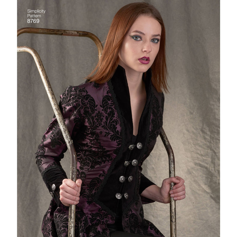 Simplicity Pattern 8769 Women's Costume Coats