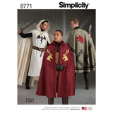 Pattern 8771 Unisex Capes