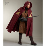 Pattern 8771 Unisex Capes