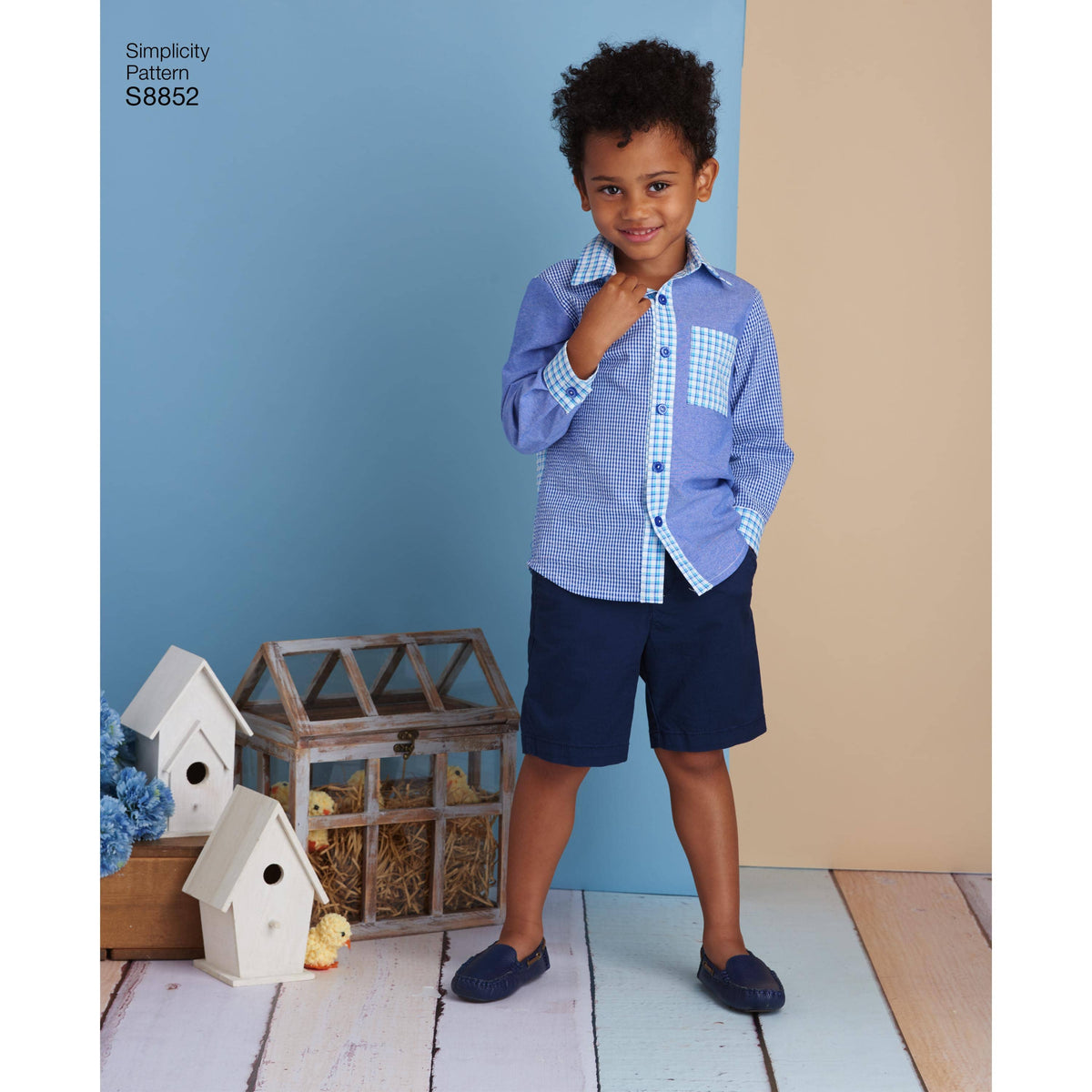 Pattern S8852 Child's Dresses and Shirt