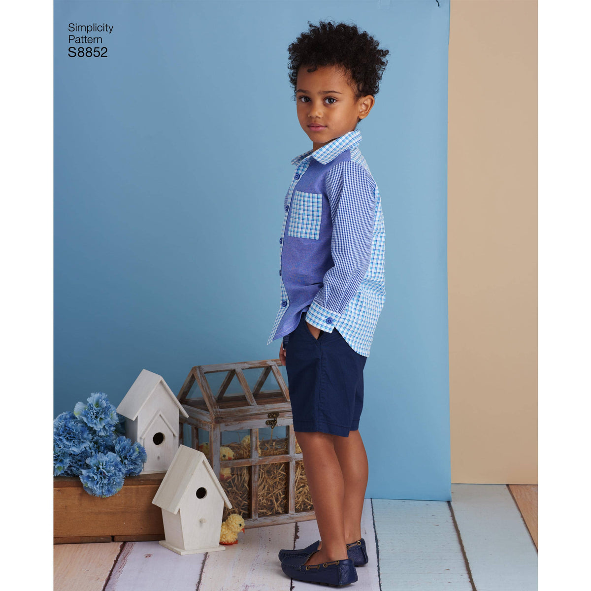 Pattern S8852 Child's Dresses and Shirt