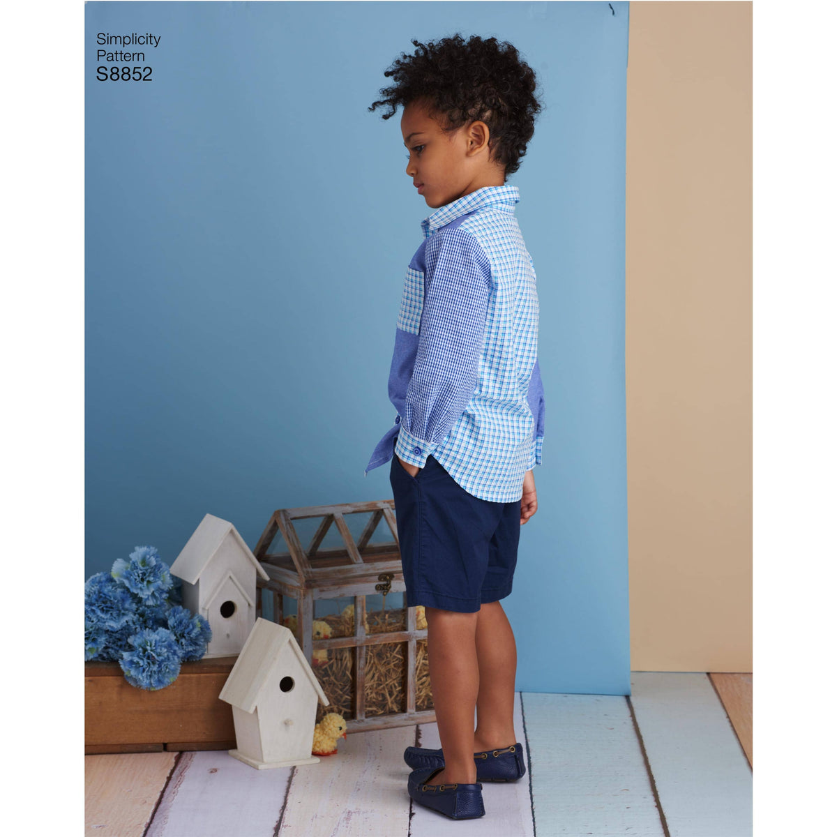 Pattern S8852 Child's Dresses and Shirt