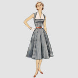 Simplicity Sewing Pattern S9105 Misses' Vintage Dress With Detachable Collar