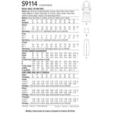 Simplicity Sewing Pattern S9114 Misses' Dress, Top & Pants