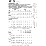 Simplicity Sewing Pattern S9121 Children's & Misses' Top & Pants