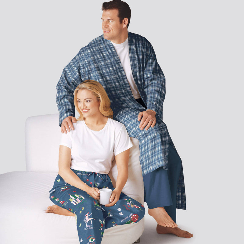 Simplicity Sewing Pattern S9131 Unisex Sleepwear