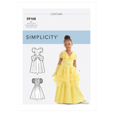 Simplicity Sewing Pattern S9168 Children's & Girls' Princess Costumes