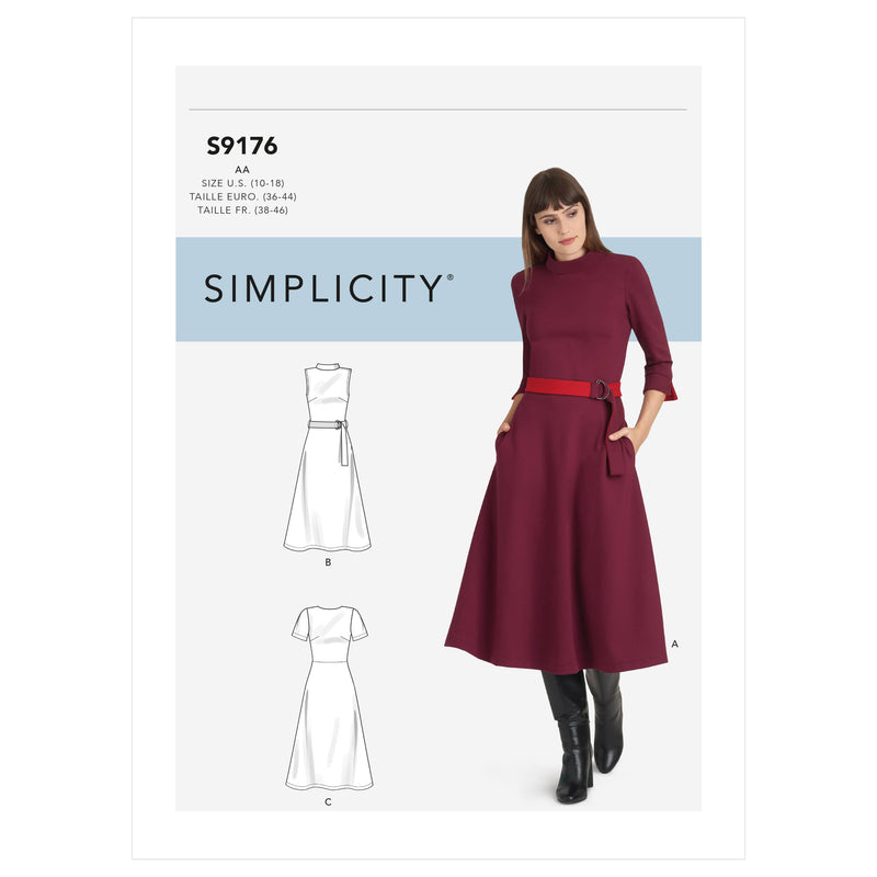 Simplicity Sewing Pattern S9176 Misses' & Women's Dresses