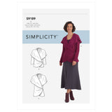 Simplicity Sewing Pattern S9189 Misses' Knit Wrap Jacket