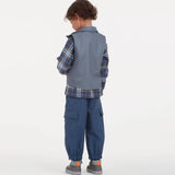 Simplicity Sewing Pattern S9201 Children's & Boys' Shirt, Vest & Pull-On Pants