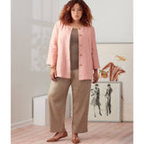 Simplicity Sewing Pattern S9269 Women's Jacket, Knit Top & Pants