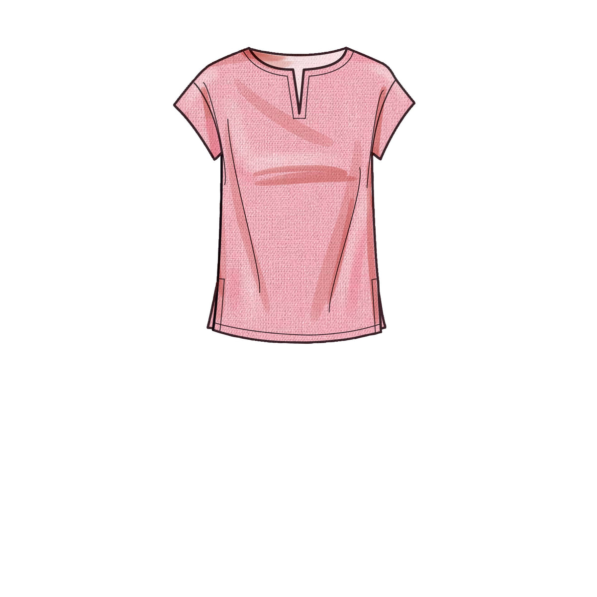 Simplicity Sewing Pattern S9274 Misses' Tops In Two Lengths