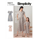 Simplicity Sewing Pattern S9277 Misses' & Children's Dresses