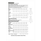Simplicity Sewing Pattern S9284 Misses' Sweetheart-Neckline Dresses