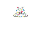 Simplicity Sewing Pattern S9319 Toddlers' Criss-Cross Top, Dresses, Rompers and Panties