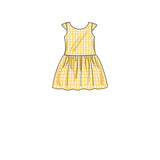 Simplicity Sewing Pattern S9320 Children's Gathered Skirt Dresses