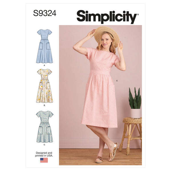 Simplicity Sewing Pattern S9324 Misses' Dresses