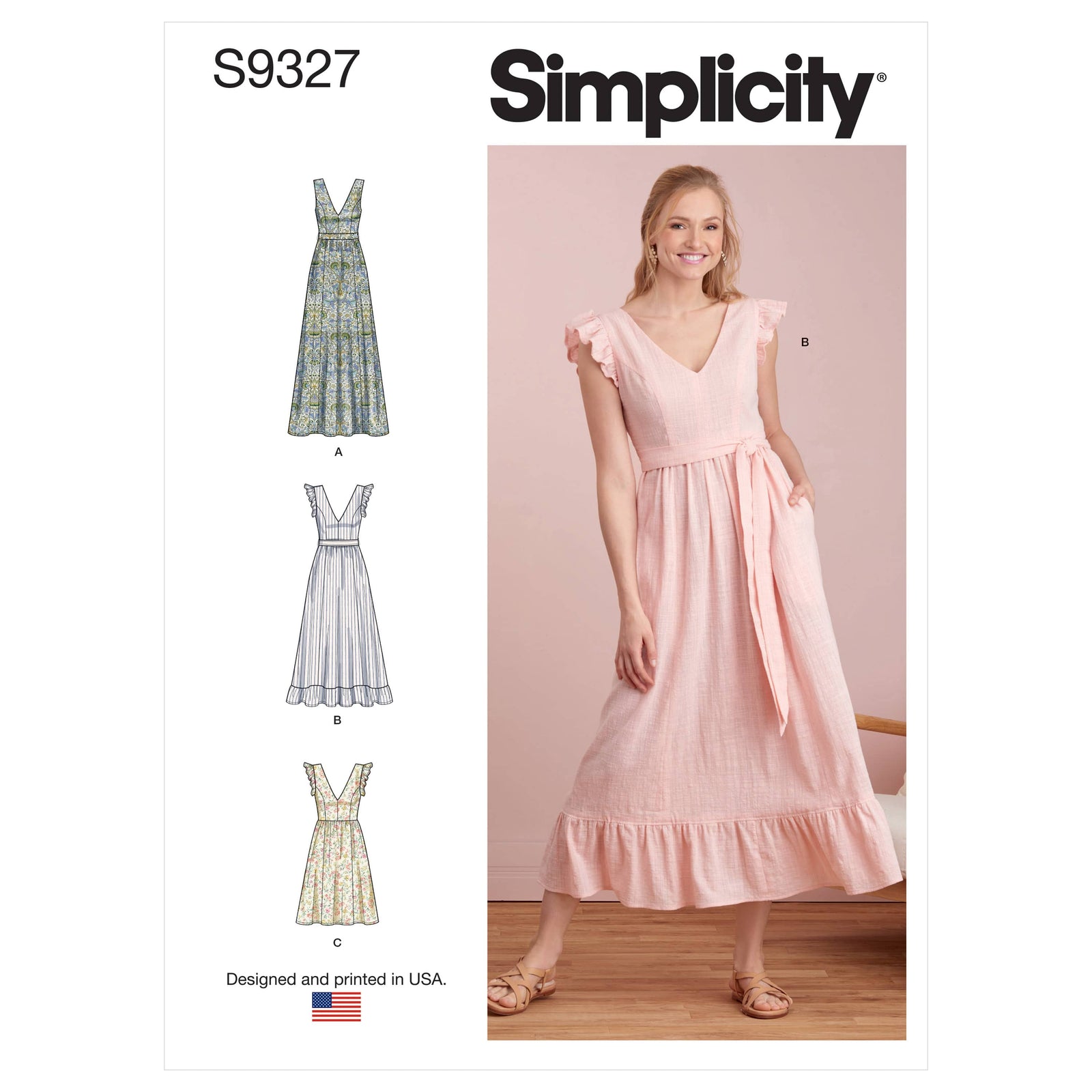 simplicity bridesmaid dress patterns Simplicity Sewing Pattern S9327 Misses' Dresses – Lullabee Fabrics