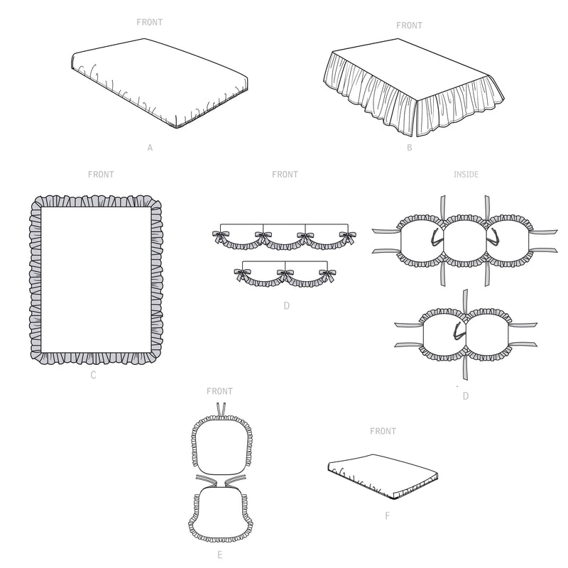 Simplicity Sewing Pattern S9405 Nursery Décor