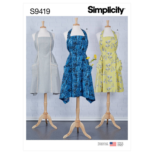 Simplicity Sewing Pattern S9419 Misses' Aprons