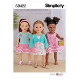 Simplicity Sewing Pattern S9422 18" Doll Clothes