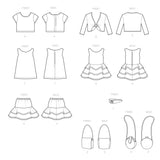 Simplicity Sewing Pattern S9422 18" Doll Clothes