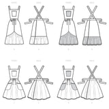 Simplicity Sewing Pattern S9435 Misses' Aprons