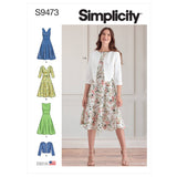 Simplicity Sewing Pattern S9473 Misses' Dresses and Jacket