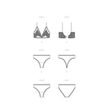 Simplicity Sewing Pattern S9478 Misses' and Women's Bralette and Panties