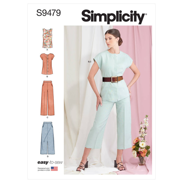 Simplicity Sewing Pattern S9479 Misses' Sportswear