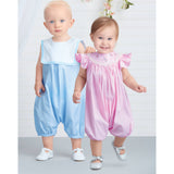 Simplicity Sewing Pattern S9484 Babies' Rompers