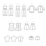 Simplicity Sewing Pattern S9500 18" Doll Clothes